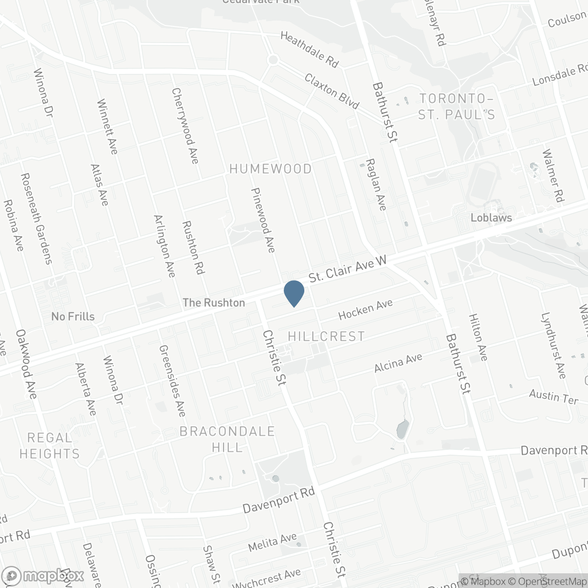 641 ST CLAIR AVENUE W, Toronto, Ontario M6C 1A7